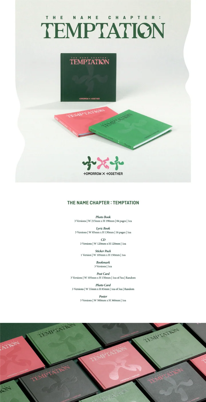 TXT - [THE NAME CHAPTER: TEMPTATION] 5th Mini Album FAREWELL Version