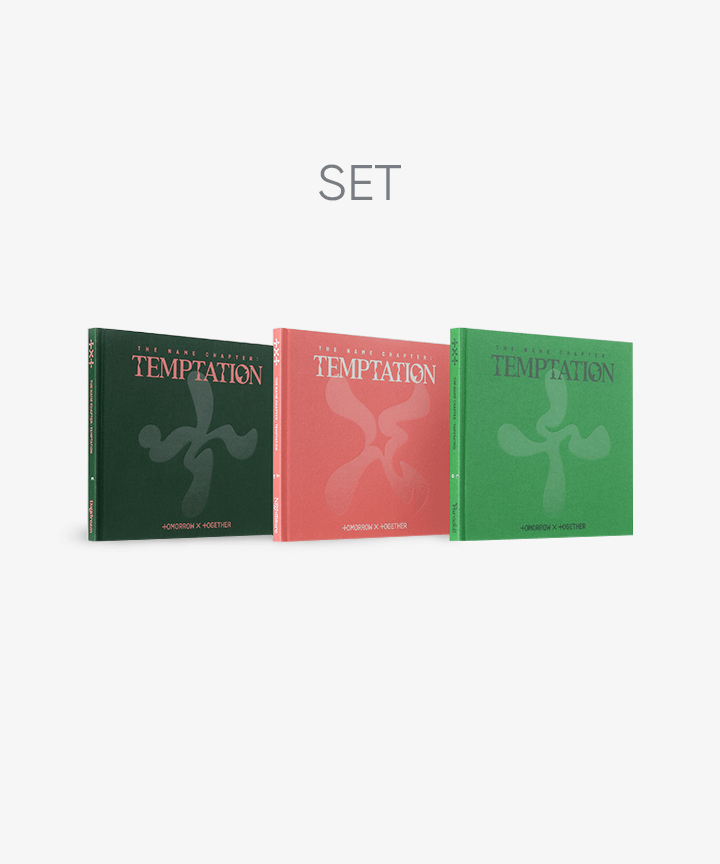 TXT - [THE NAME CHAPTER: TEMPTATION] 5th Mini Album 3 Version SET