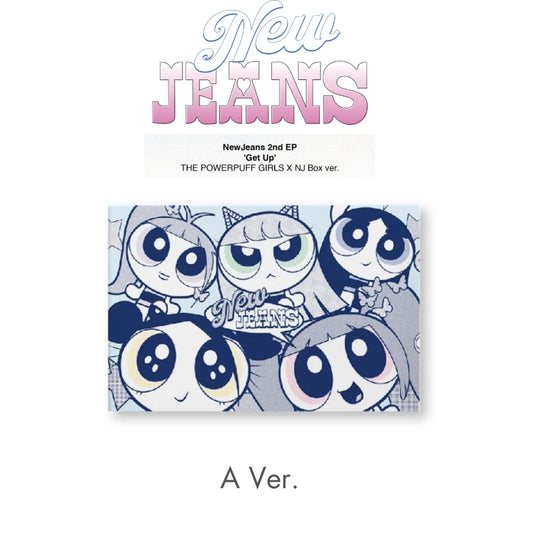 NEWJEANS - [GET UP] 2nd EP THE POWERPUFF GIRLS X NJ BOX A VERSION