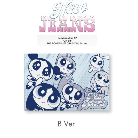 NEWJEANS - [GET UP] 2nd EP THE POWERPUFF GIRLS X NJ BOX B VERSION