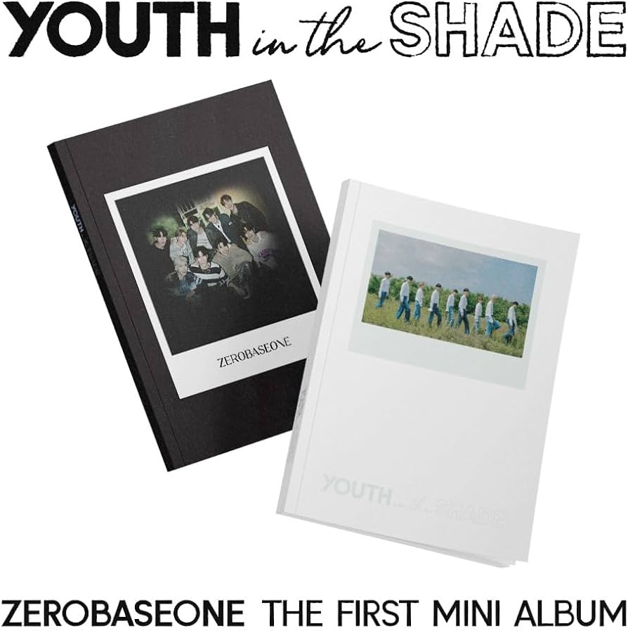 ZEROBASEONE - [YOUTH IN THE SHADE] 1st Mini Album 2 Version SET