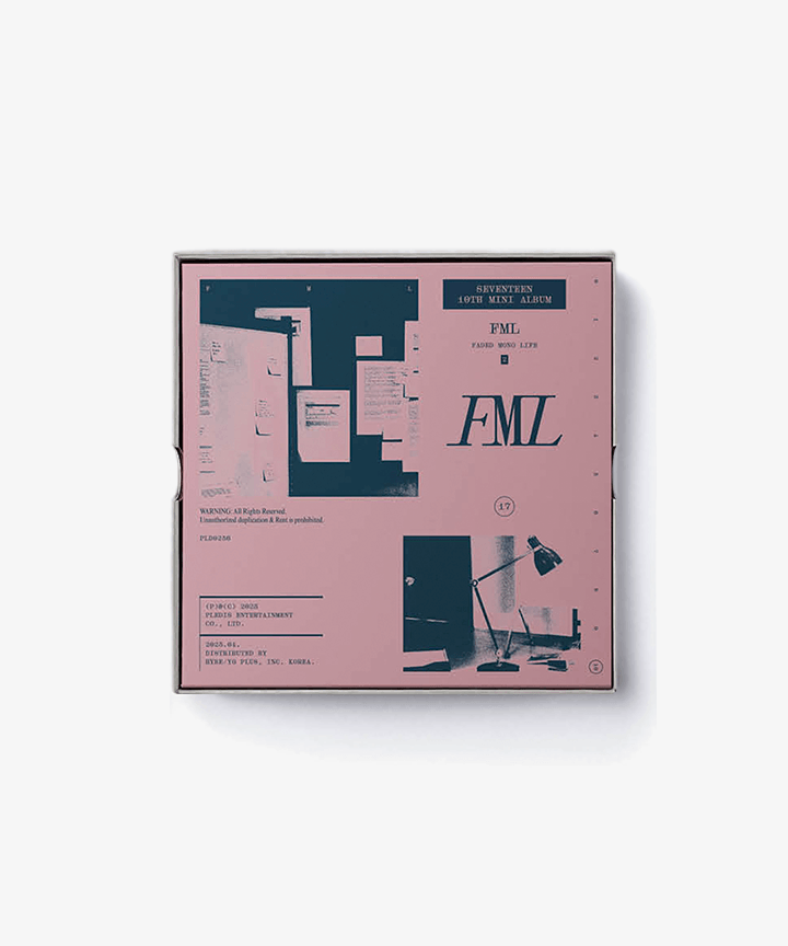 SEVENTEEN - [FML] 10th Mini Album FADED MONO LIFE Version